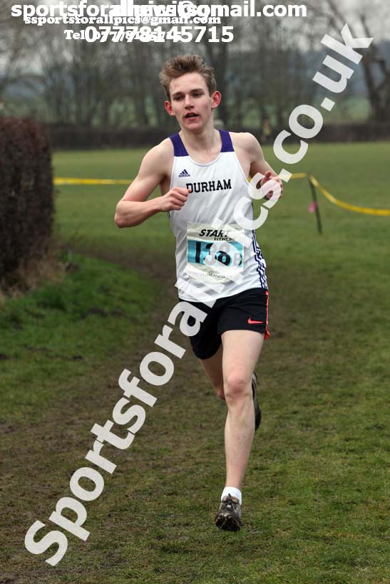 Senior mens 2018 Durham Cathedral Cross Country Relay. Photo:  David T. Hewitson/Sports for All Pics